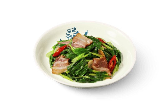 臘肉燻香爆芥藍
