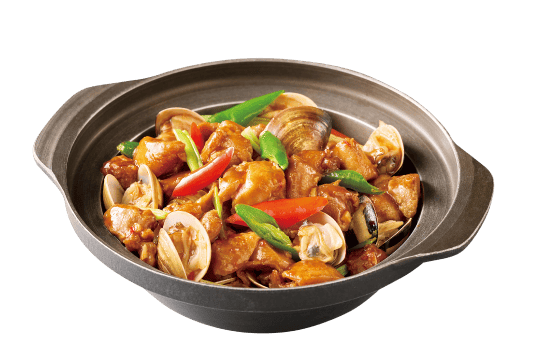 掌聲尖椒蛤蜊雞